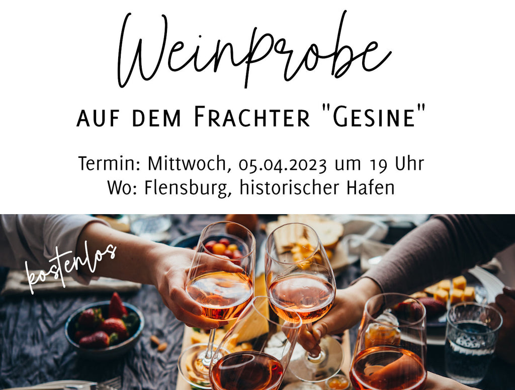 Weinprobe Flensburg 05.04.23 - ausgebucht
