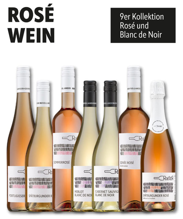 9er Roséwein Kollektion