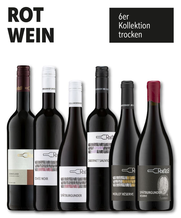 6er Rotwein Kollektion