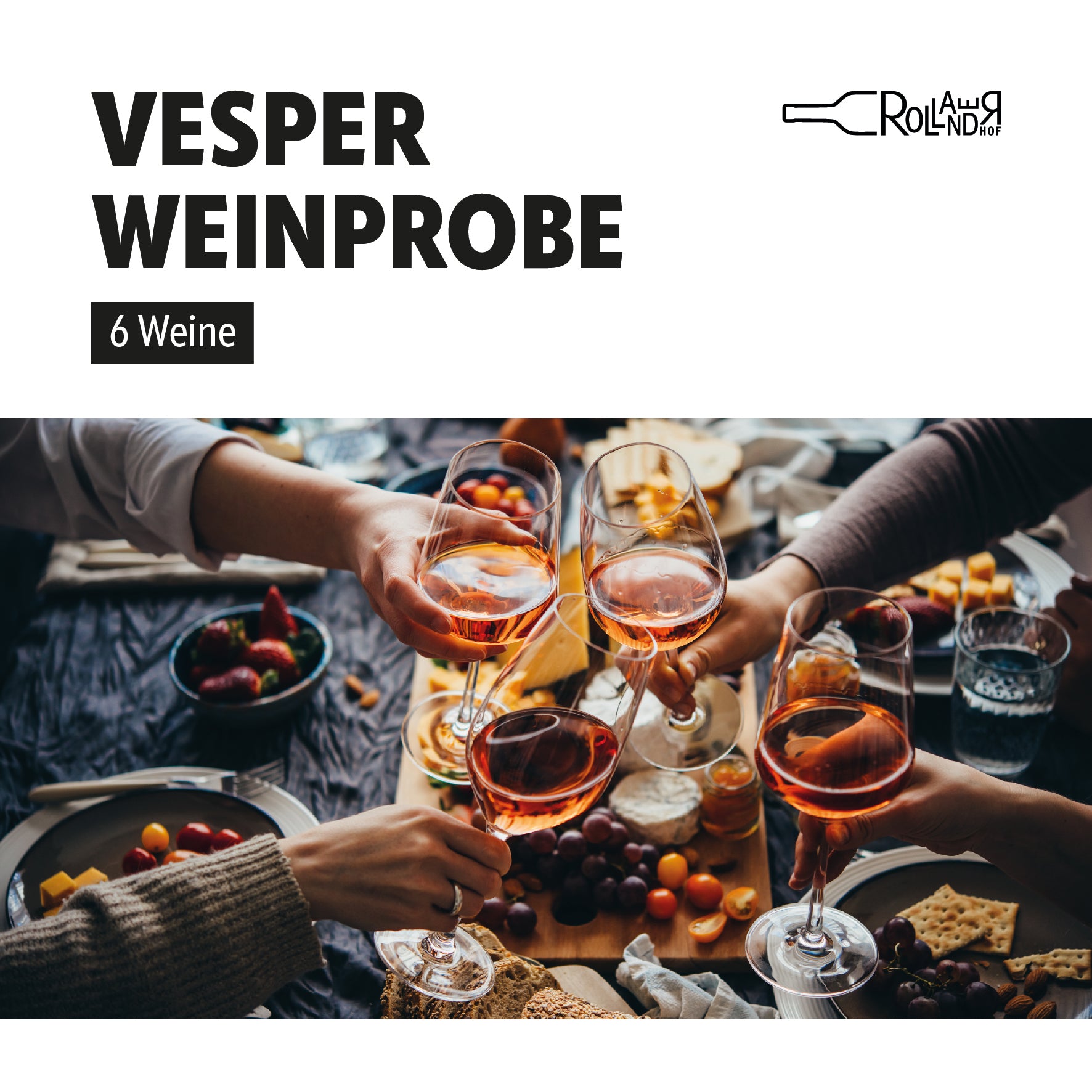 Vesper-Weinprobe (ab 4 Personen)