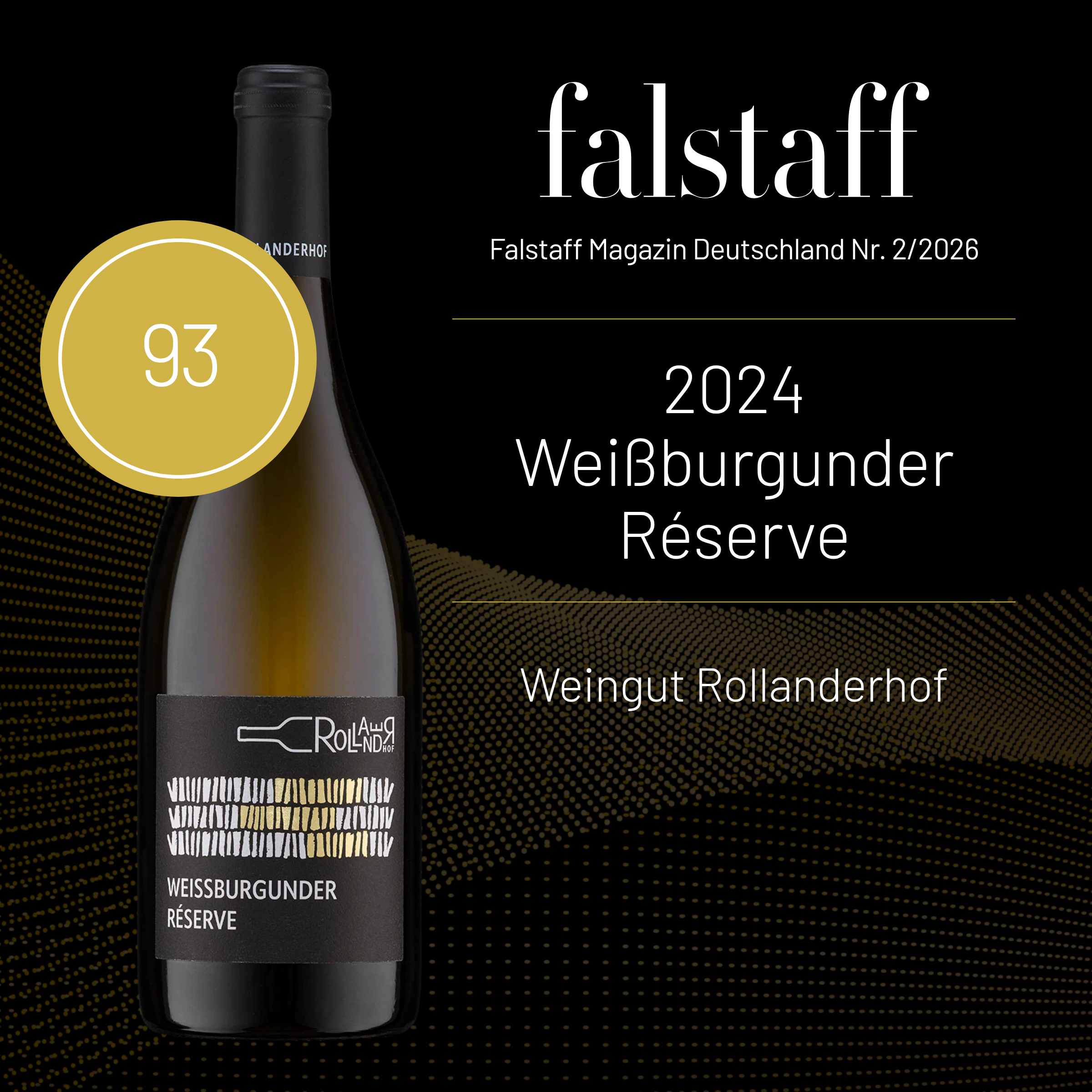 Weißburgunder Réserve trocken